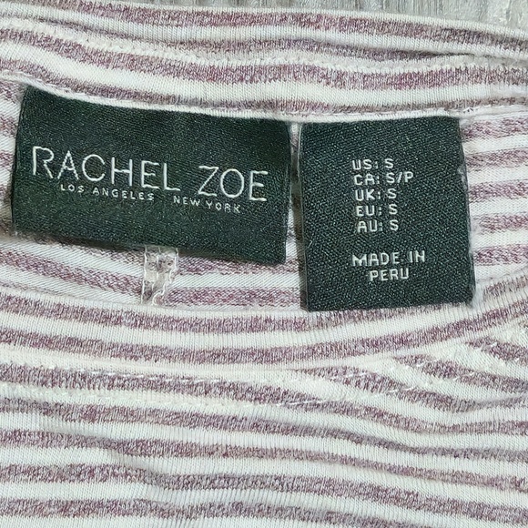 Rachel Zoe Batwing Tshirt Blouse Shirt Womens Size S - Picture 4 of 5